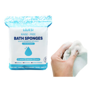 Rinse-free Bath Sponges